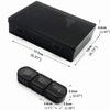 Aspeona (1Pcs) Portable Travel Pill Box 7 Day with Large Pill Containers, Light-Proof Pill Case, 21 Compartment Black Pill Box 7 Days a Week 3 Times Portable Pill Box Organizer. view 2