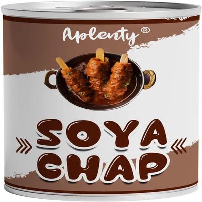 Aplenty SOYA Chaap 850 GM | SOYA Chaap Sticks in Brine | Dried SOYA Chap Weight 500 GM | Fresh Plain SOYA Chunks on Stick