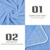 ADBENI HOME Waterproof Washable Incontinence Bed Pad | Cotton Towel Fabric Mat 400GSM | Reusable Underpad with 4-Layer Protection | Dual-Sided Absorbent Mat | Bed & Furniture Protector | 40X30 Beige view 4