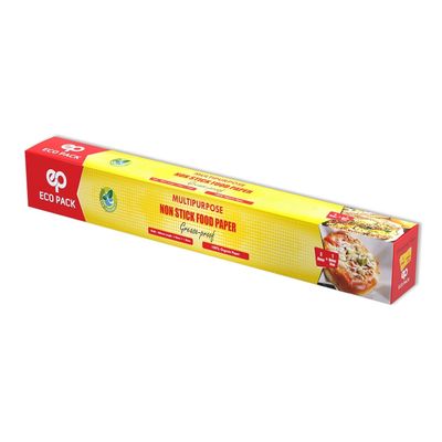 5 Meter + 1mtr Free Grease-Proof Paper, Wrap Multipurpose Non-Stick Food Paper, Organic Paper for Baking, Wrapping, Cooking and Food Packaging Paper Roll (1)