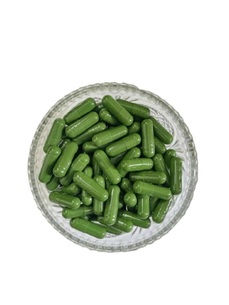 AJAY ENTERPRISES Empty Vegetarian Capsules(Pack of 500) (Light Green, SIZE 3 (175 MG))