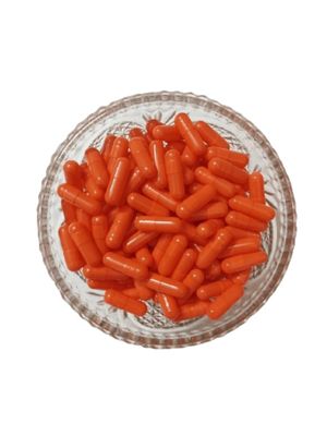 AJAY ENTERPRISES Empty Vegetarian Capsules(Pack of 500) (Orange, SIZE 2 (250 MG))