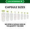 AJAY ENTERPRISES Empty Vegetarian Capsules(Pack of 500) (Orange, SIZE 2 (250 MG)) view 3