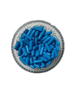 AJAY ENTERPRISES Empty Vegetarian Capsules(Pack of 500) (Blue, SIZE 1 (375 MG))