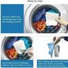 ANSHEZ Colour Catcher for Washing Machine - Colour Catcher Sheet, Essential Washing Machine Accessories Items for Housewife - Protects Fabrics from Dye Transfer Pack of 1 (50 Pcs) view 4