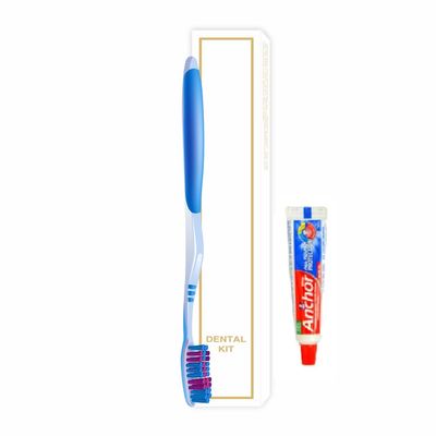 Dental Kit Hotel Accessories,Hotel Kit,Guest Room Amenities,Marriage Guest Toiletry Kit Hospital Kit (1 Toothbrush & 1 Toothpaste 8g) (Pack of 70 Sets)