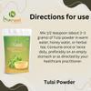 Bionest Herbals Tulsi Powder - 200 gm | Holy Basil | Krishna Tulsi | Rama Tulsi | Immunity & Respiratory Wellness | Ideal for Tea & Kadha view 4