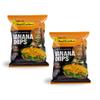 KOZHIKODEN'S Chilli Lemon Banana Chips | 400g (2 x 200g) | Peri Peri Flavor | Tangy Lemon, Mild Chilli & Banana Flavor Explosion | Crunchy & Unique Snacking Experience | Healthy & Fresh Kerala Snack view 1