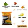 KOZHIKODEN'S Chilli Lemon Banana Chips | 400g (2 x 200g) | Peri Peri Flavor | Tangy Lemon, Mild Chilli & Banana Flavor Explosion | Crunchy & Unique Snacking Experience | Healthy & Fresh Kerala Snack view 3