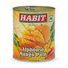 HABIT Alphonso Mango Pulp 850g Ripened Alphonso Mangoes | Smooth & Aromatic | Perfect for Juices, Shakes, Lassi, Ice Cream, Jams & Desserts view 1