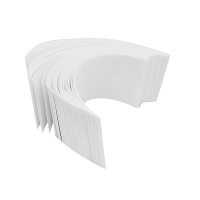 Lucifer Professional Body Wax Strips, Hair Removal Waxing Strips for Face, Legs, Underarms 100 GSM Thickness for Smooth Waxing Experience for Womens White (Pack of 90)