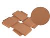 Lucifer Professional Body Wax Strips, Hair Removal Waxing Strips for Face, Legs, Underarms 100 GSM for Smooth Waxing Experience for Womens Brown (Pack of 30) view 4