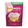 Saffola Muesli 0% Added Sugar Berry Crunch 700 gm | High Protein & High Fibre to help Manage Weight | Muesli with Flavour Pops view 1