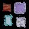 Doll Massage Table Pillow Set Cushion Rest Pad for 20-30cm Doll 4Pcs F view 1
