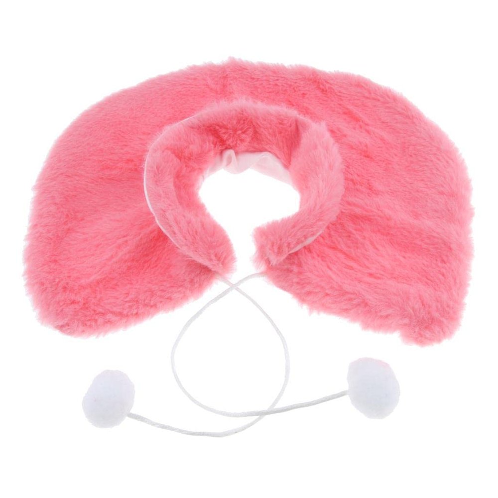 Doll Fluffy Cape Fit for 18" Girl Doll Outfits Accessories Pink