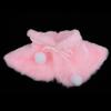 Doll Fluffy Cape Fit for 18" Girl Doll Outfits Accessories Pink view 4
