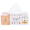 7TH AJMA Facial Tissue | Absorbent & Gentle | 2 Ply Facial Tissue Box |100 Pulls / 200 Sheets per Box (Orange) view 4