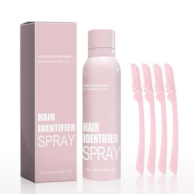 Advanced Hair Identifier Spray for Face Shaving and Dermaplaning  Achieve Flawless Precision in Hair Removal and Skin Care with Maximum Clarity for a Smoother, Silky Complexion