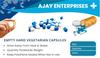AJAY ENTERPRISES Empty Vegetarian Capsules(Pack of 500) (Red-Grey, SIZE 0 (500 MG)) view 2