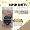 J J Crunch N Munch Pure Gond Katira -250g | Edible Tragacanth Gum for Laddu, Sweets & Cooling Drinks | High Cooling Properties | Natural Herbal Superfood for Summer | 100% Vegetarian view 3