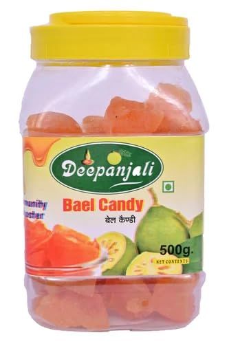 Deepanjali Bael Candy 500 Gm (Bel, Aonla, Bilva, Bel Imli, Stone Apple)