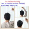 2-in-1 Back Scratcher & Scalp Massager Set  Telescopic Stainless Steel Scratch Tool (6.1'' to 19.68'') and Rubber-Tipped Head Relaxation Massager  Portable Self-Care Kit for Itch Relief & Stress Relief - Combo 2 Set view 2