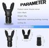 HET ENTERPRISE Portable Muscle Trainer, Breathing Trainer with Resistance Adjustable, Lung Trainer with Excellent Quality Silicone, Improve Breathing Capacity and Endurance,Lightweight,Easy to Clean view 2