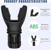 HET ENTERPRISE Portable Muscle Trainer, Breathing Trainer with Resistance Adjustable, Lung Trainer with Excellent Quality Silicone, Improve Breathing Capacity and Endurance,Lightweight,Easy to Clean view 3