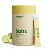 Supply6 Salts | Electrolyte Mix | Zero Added Sugar | Sodium, Potassium, Magnesium, Zinc & Fiber | Keto Friendly, Vegan Friendly, No Preservatives (36 Servings, Lemon Lime) view 1