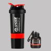 COOL INDIANS Amazing Gym & Fitness Shaker and Whey loader/Funnel Combo |Shaker Bottle | Gym Shaker | Whey Loader | Whey Conteiner For Men and Women (Red) view 1