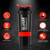 COOL INDIANS Amazing Gym & Fitness Shaker and Whey loader/Funnel Combo |Shaker Bottle | Gym Shaker | Whey Loader | Whey Conteiner For Men and Women (Red) view 4