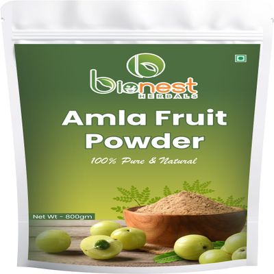 Bionest Herbals Amla Powder - 800 gm| Indian Gooseberry | Amalaki | Nellikai | Amlaki | Vitamin C Rich | Hair, Skin & Digestion Support | 100% Natural