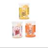 Wonderfrutz Fruit Flavored Jelly Cubes | Ideal for Kids | Perfect Topping for Ice Creams, Milk Shake, Cake, Curd, Fruit Shakes | Top up for Juice & Cocktails, Jelly Toffee | Pack Of 3 (200gm Each) (Pineapple & Litchi & Orange) view 1