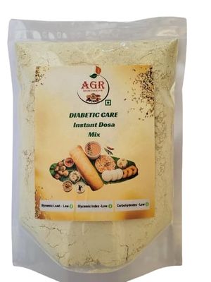 AGR GRAMEENA RUCHI Diabetic Care Instant Dosa Mix | Organic Instant Breakfast | Easy to Cook | 1 Kg