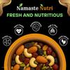 Namaste Nutri Premium Trail Health Mix 8 in 1 | 200g Jar | Almonds, Cashews, Raisins, Dates, Black Raisins, Cranberries, Pumpkin & Sunflower Seeds | Crunchy & Tasty | High Protein, Fiber Rich, Antioxidant Loaded Healthy Snack view 4