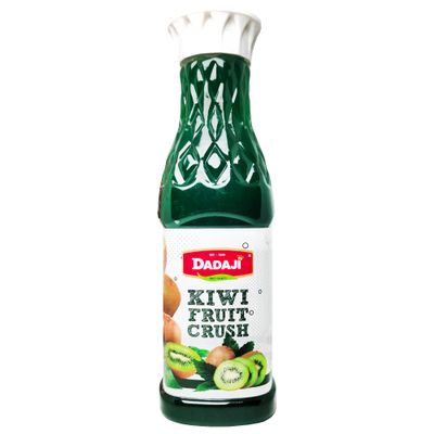 Dadaji Fresh Kiwi Fruit Crush | 750ml | Perfect for Milkshakes Fruit Drink, Mocktails, Cocktails and Mixers | Premium Kiwi Crush | Toppings for Icecream, Desserts & Cakes