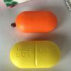 BAZPUR MART Portable Pill Organizer 6 Compartments Travel Pill Organizer Daily Pill Case Moisture Proof Small Pill Box (Light Yellow) view 2
