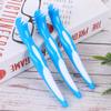 BAZPUR MART 3Pcs Denture Brush Dual FALSE Teeth Cleaning Brush Denture Toothbrush Denture Care Cleaning Tools view 4