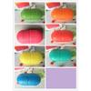 BAZPUR MART Portable Pill Organizer 6 Compartments Travel Pill Organizer Daily Pill Case Moisture Proof Small Pill Box (Red) view 2