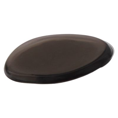 BAZPUR MART Transparent Drums Silents Pad, Toxic Free Non Residue Left 6PCS Silicone Material Non Smell Drum Transparent Silencer for Drums Overtone(Coffee)