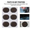 BAZPUR MART Transparent Drums Silents Pad, Toxic Free Non Residue Left 6PCS Silicone Material Non Smell Drum Transparent Silencer for Drums Overtone(Coffee) view 3