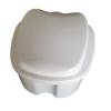 BAZPUR MART 2Pcs Denture Case Portable Denture Bath Box Case FALSE Teeth Storage Box Denture Cup with Strainer Basket for Travel Home Cleaning (Random Color) view 4