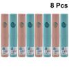 BAZPUR MART 8pcs Travel Toothbrush Box Toothbrush Storage Case for Men Women Outdoor Business Travel Trip Bathroom Toiletry Box (Pink, Green) view 4