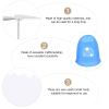 BAZPUR MART 1 Set Piano Tuning Kit Thumb Piano Accessory wiht Tuning Hammer Thumb Sleeve Scale Stickers view 2