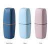 BAZPUR MART Toothpaste Holder Toothbrush Cup Portable Toothbrush Travel Container Electric Toothbrush Case Flosser Storage Organizer Toothbrush Case Dual Mugs Toothpaste Holder view 2