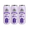 Mizuberg Sparkling Natural Mineral Water, 500 ml, Alkaline, Naturally Alkaline, 7+ pH, Energized, Resealable & Reusable, Anti-Plastic Packaging (Pack Of 3) view 1