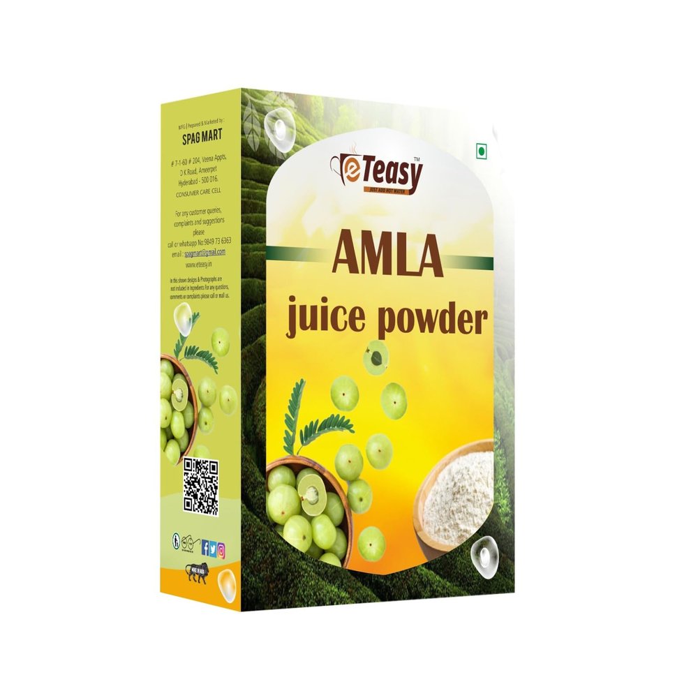 Eteasy Amla JUICE Powder and LEMON JUICE POWDER No Artificial Colours No Artificial Preservatives Powder (200 gms, Amla)