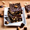 MOLLIMELTZ Dark Choco Almond Bites | Dark Chocolate Chikki | Crunchy Almonds Coated with Rich Dark Chocolate | Ideal Snack for Chocolate Lovers | Ideal for Guilt-Free Snacking Anytime 200 Gms view 3
