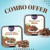 MOLLIMELTZ Choco Peanut Bites and Dark Choco Peanut Bites Combo Pack of 2 | Delicious Chocolate and Dark Chocolate Coated Peanut Snacks | Ideal Crunchy Treat for All Ages 1000 Gms view 2