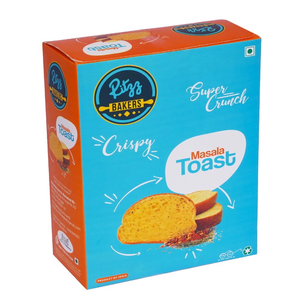 Ritzz Crispy Masala Toast | Super Crunch | 200g (1)